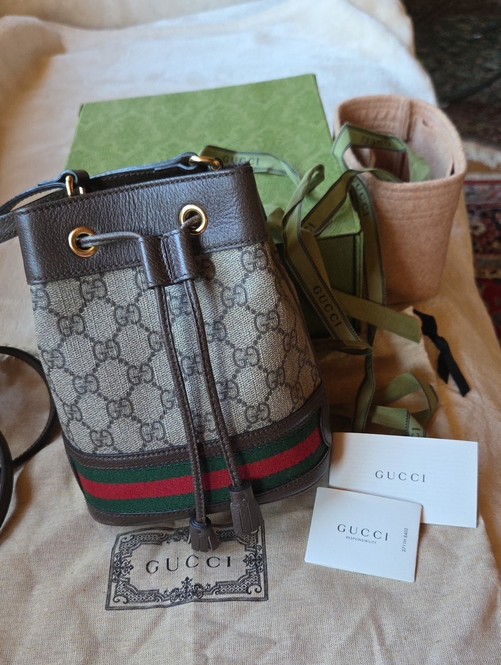 Gucci Ophidia Mini Bucket‎ Bag - Picture 2 of 10